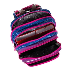 Školní batoh pro prvňáčky Bagmaster Galaxy 9 B - 3 dílný set