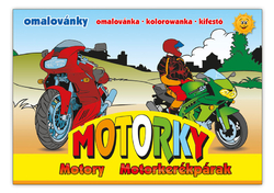 Omalovánky MFP Motorky