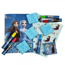 Velký razítkovací set  Karton P+P - Frozen - 12 ks