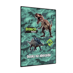 Desky na abecedu, Karton P+P -  Dino