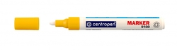 Lakový značkovač Centropen 9100 stopa 1-5 mm - mix barev,Barva Žlutá