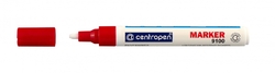Lakový značkovač Centropen 9100 stopa 1-5 mm - mix barev,Barva Červená